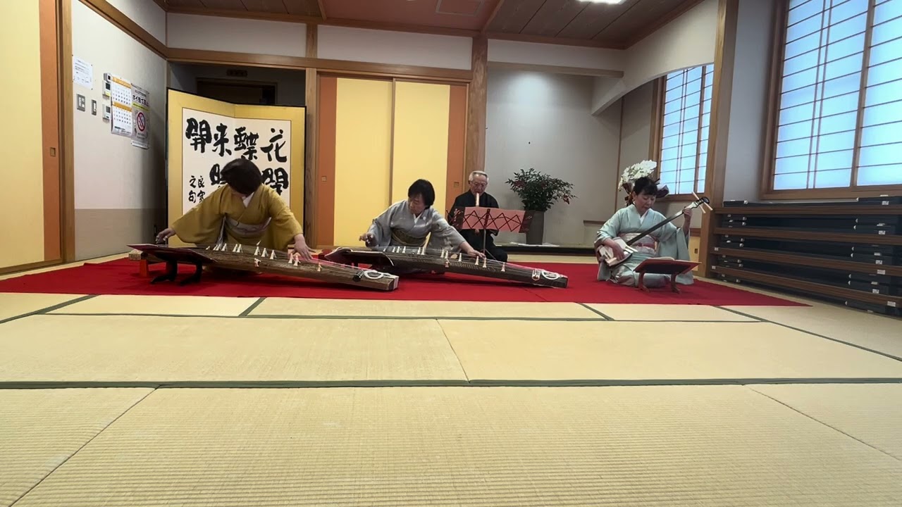 2026年新春吹き初め会【茶の湯音頭】