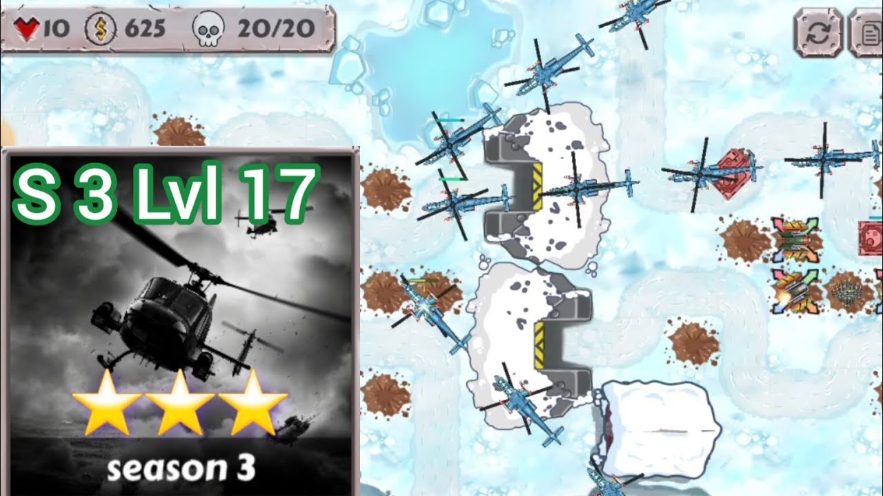 Battle Strategy: Tower Defense (2024) // Season 3 Level 17 ⭐⭐⭐