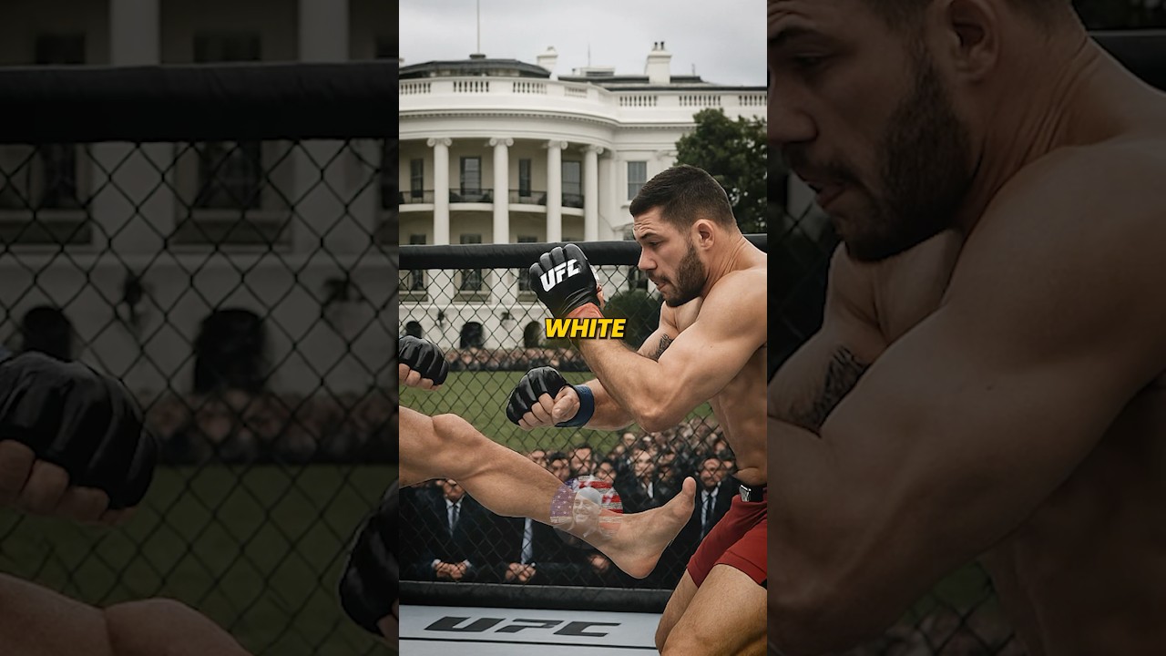 Трамп проводит мероприятие UFC в Белом доме?! 😳🇺🇸