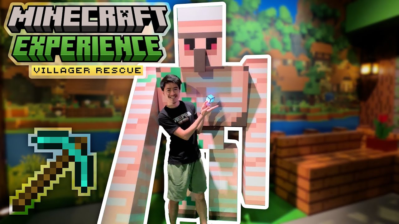 РЕАЛЬНЫЙ МАЙНКРАФТ! - Minecraft Experience: Спасение жителей деревни