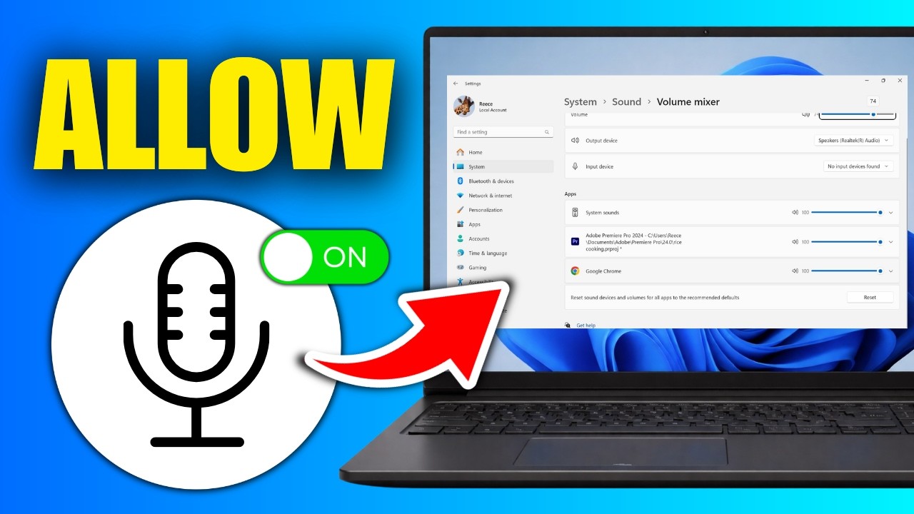 How To Allow Microphone Permission In Laptop Windows 11