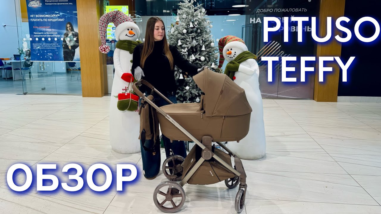 Обзор коляски 2в1 Pituso Teffy 2026