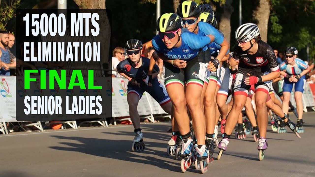 15000 Mts  Eliminations Senior Ladies Final | European Championships 2019