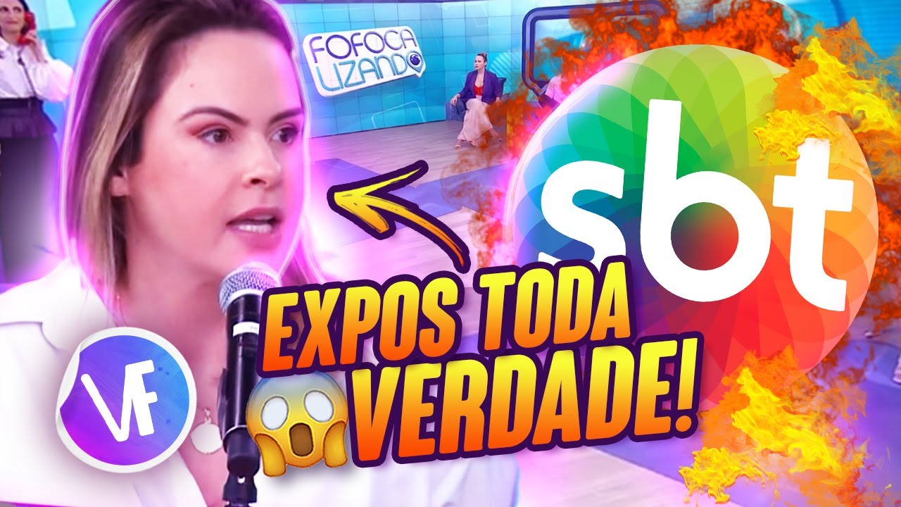 ANA PAULA RENAULT EXPÕE PODRES DO SBT E DE 