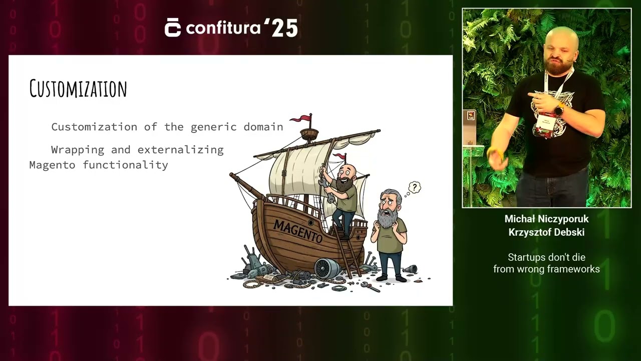 2025 - Michał Niczyporuk & Krzysztof Debski - Startups don't die from wrong frameworks