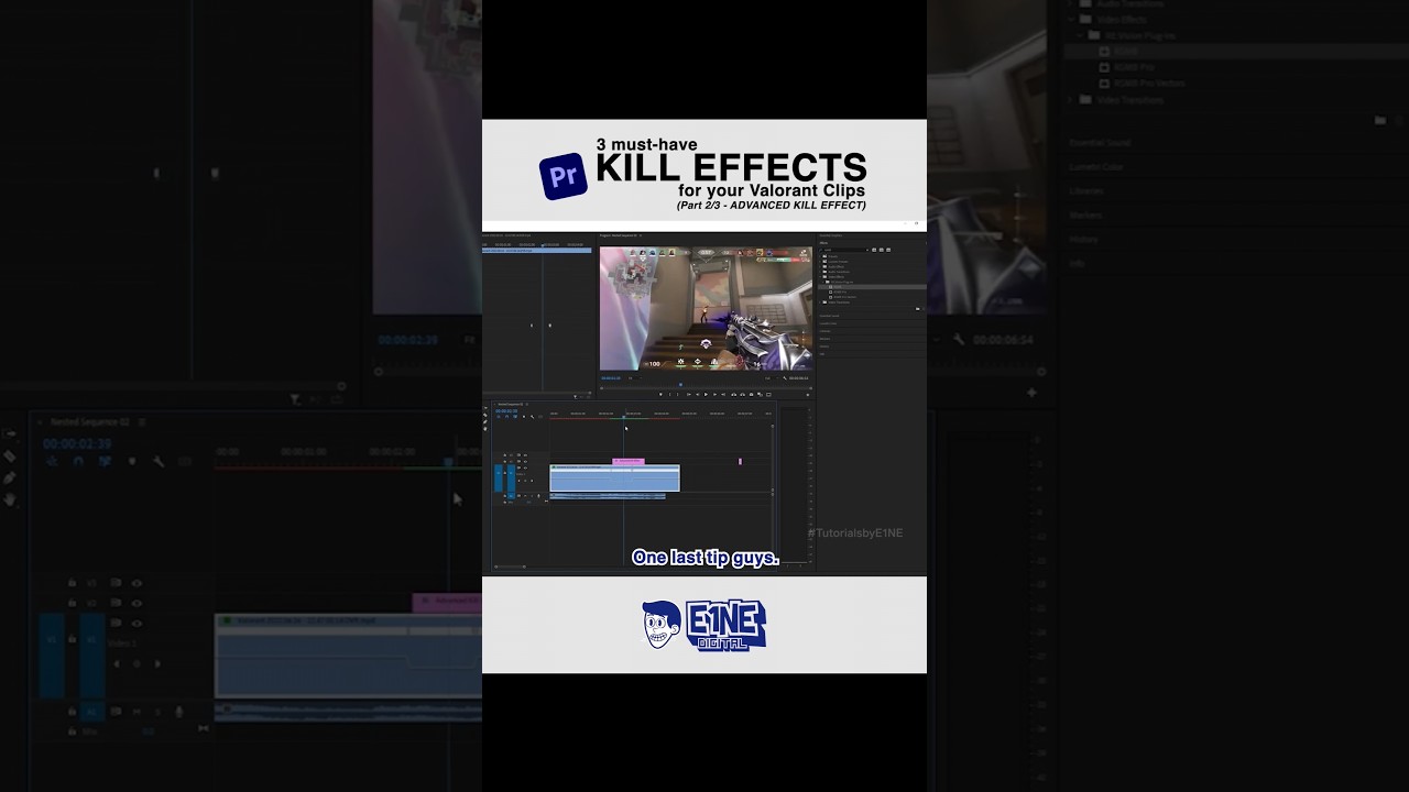 Game-Changing Kill Effects! #Valorant #Highlights #VideoEditing #Montage #KillEffect #Gaming