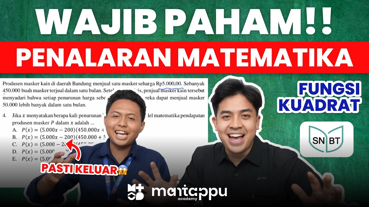 TRIK PENALARAN MATEMATIKA SNBT 2025!! WAJIB PAHAM! | JEROME POLIN MANTAPPU ACADEMY