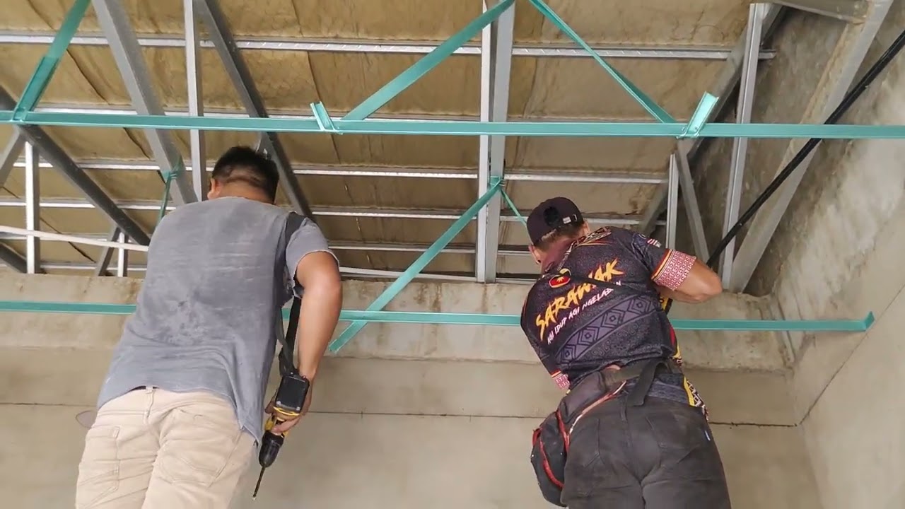Cara pasang rangka cilling