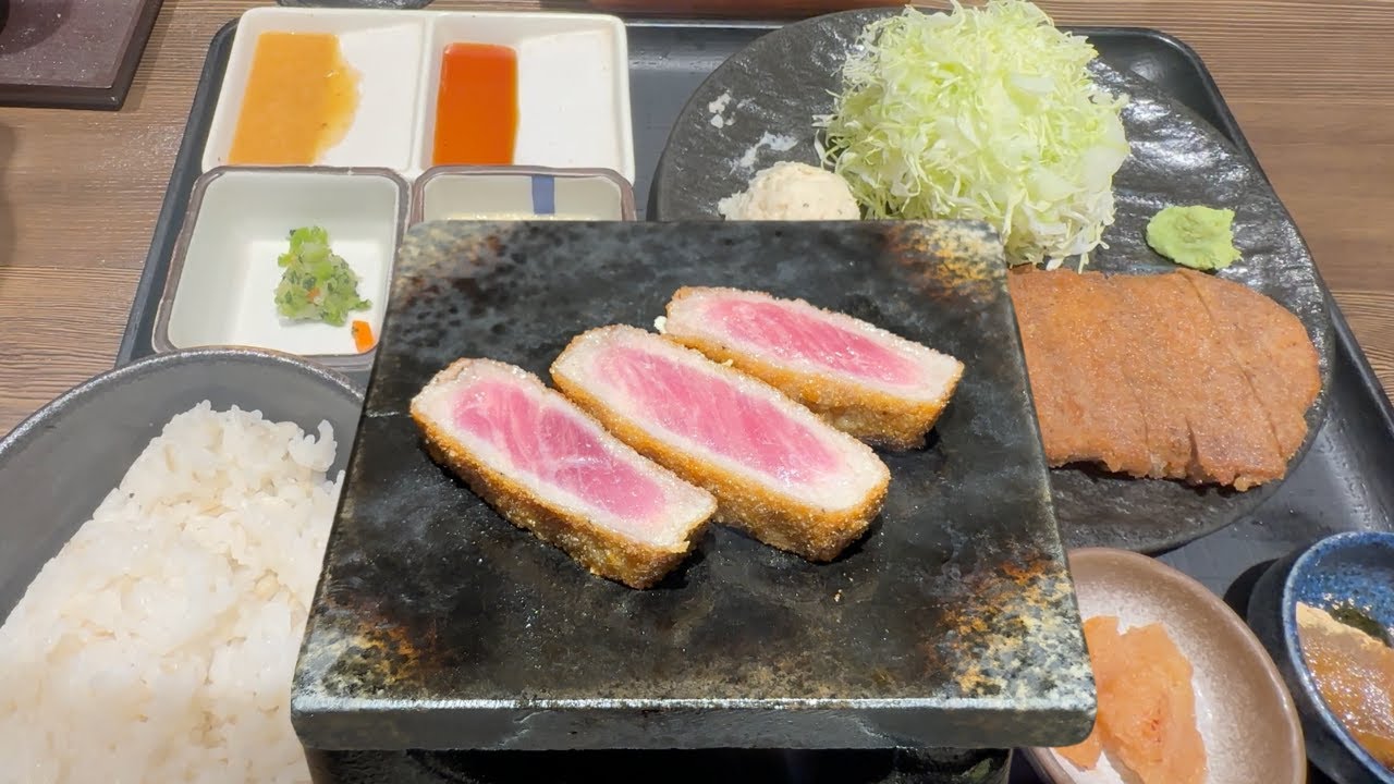 Лучшая говяжья котлета в Японии! 🥩🔥 | Gyukatsu Motomura