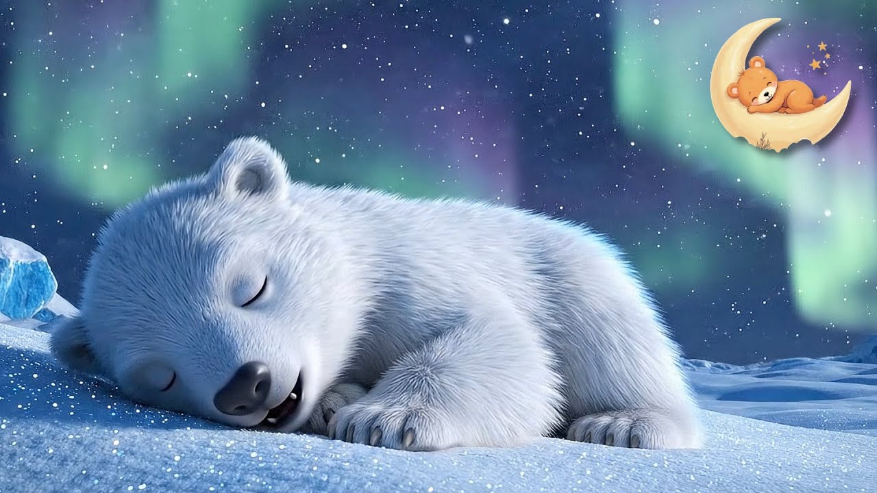 🐻‍❄️ Polar Bear's Winter Dream | New Lullaby for Babies | SweetDream TV