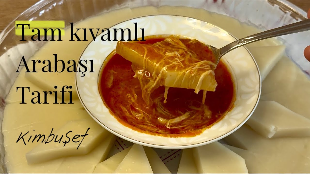 Tam kıvamlı Arabaşı hamuru ve tavuk çorbası tarifi #arabaşı#arabaşıhamuru#tavukçorbası#çorba#tarif