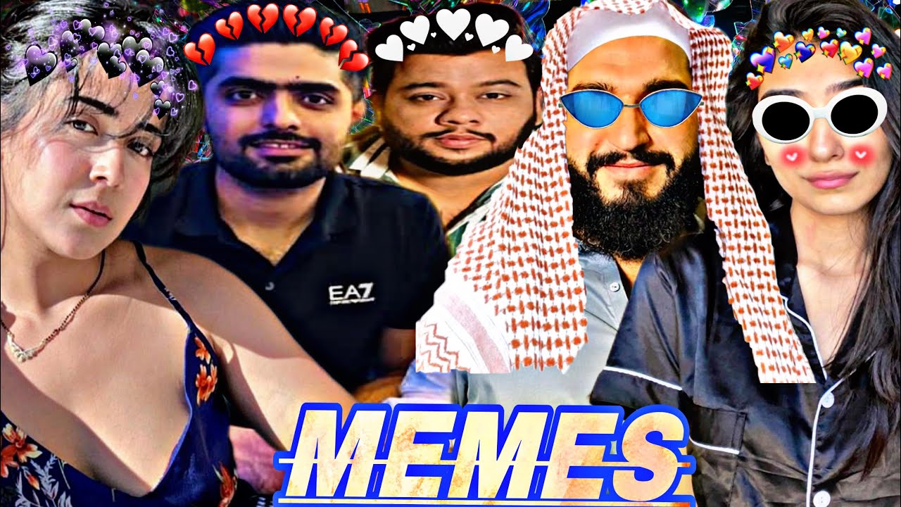 Pakistani Top Trending Memes || You Should Watch Nadir Ali & Usman Shinwari Memes || Babar Azam Meme