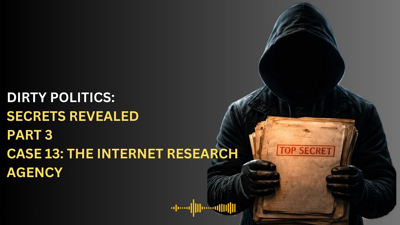 Dirty Politics- Part 3, Case 13: State Run Troll Farms and Web Bots