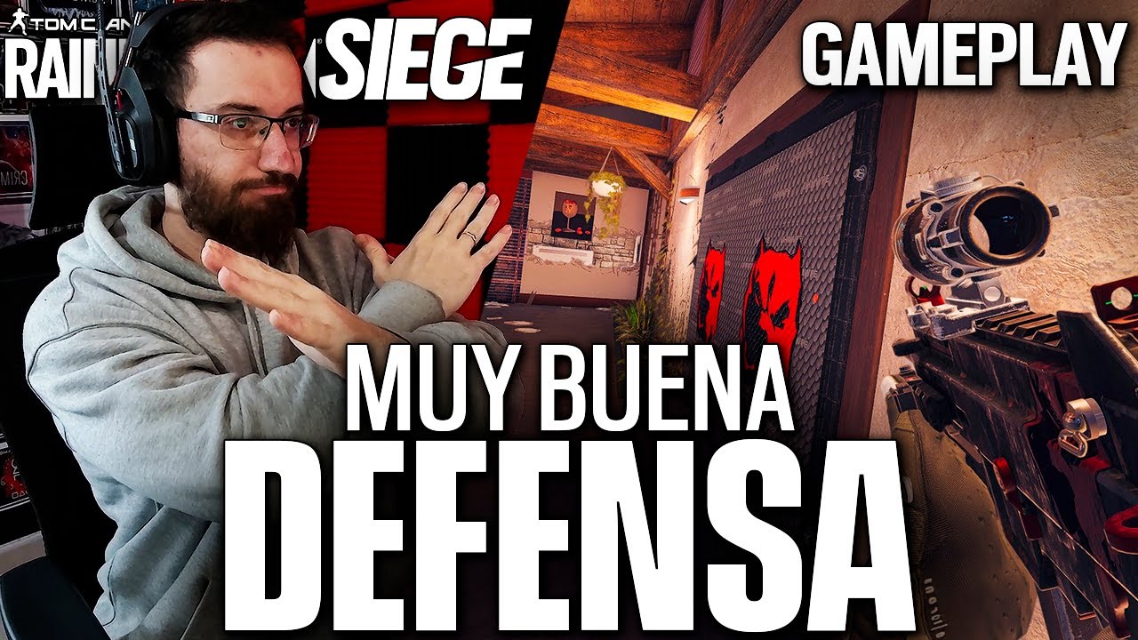 MUY BUENA DEFENSA PERO su FALLO es ESTE en RAINBOW SIX SIEGE