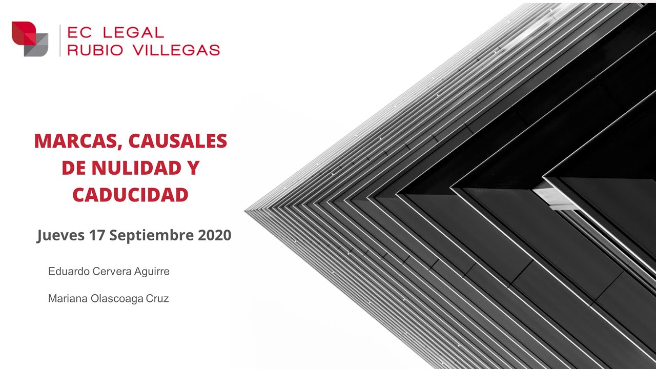 Marcas, causales de nulidad y caducidad