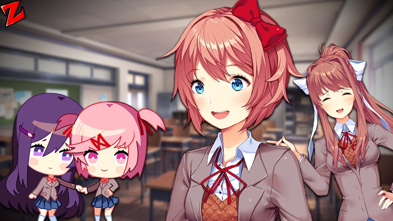 Sayori ships Natsuri (DDLC Mod)