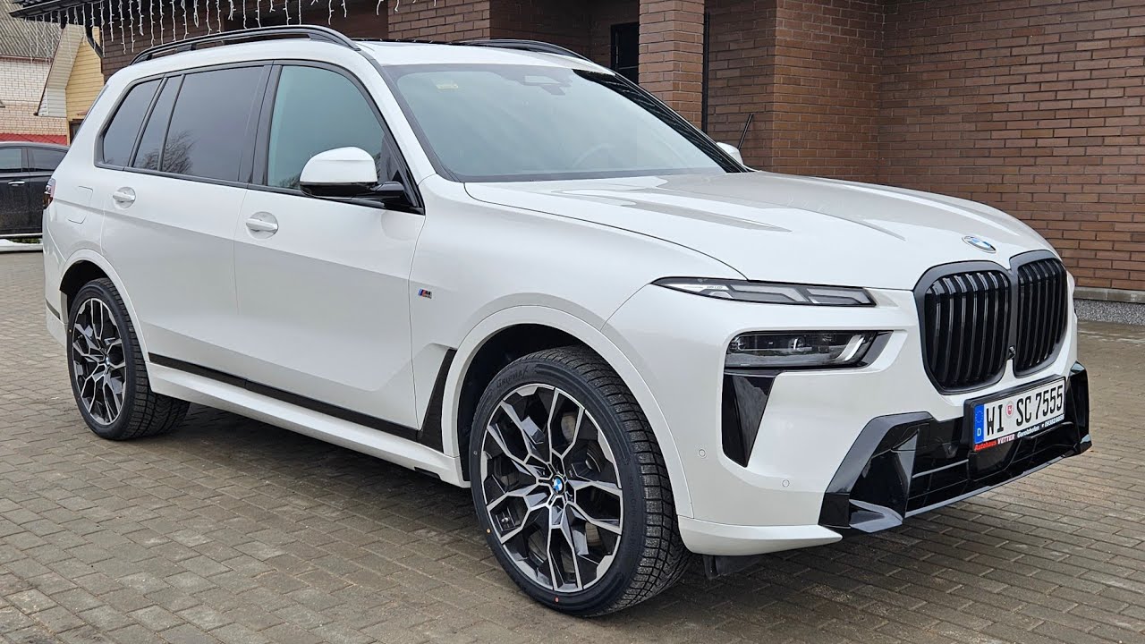 BMW X7 xDrive40d 2023! Максимальная комплектация! Почти новый автомобиль! G07 3.0 дизель 340 л.с.!
