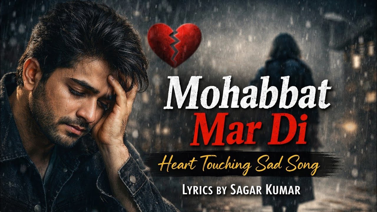 Mohabbat Mar Di 💔 | Ek Aashiq Ki Tooti Hui Kahani | Heart Touching Sad Song