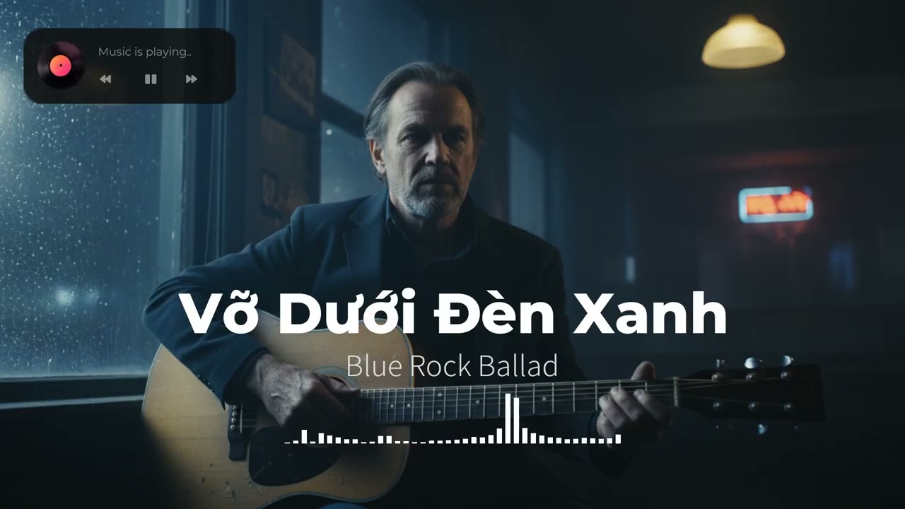 Vỡ Dưới Đèn Xanh - Bản nhạc cho những lời hứa đã vỡ. | Blue Rock Ballad