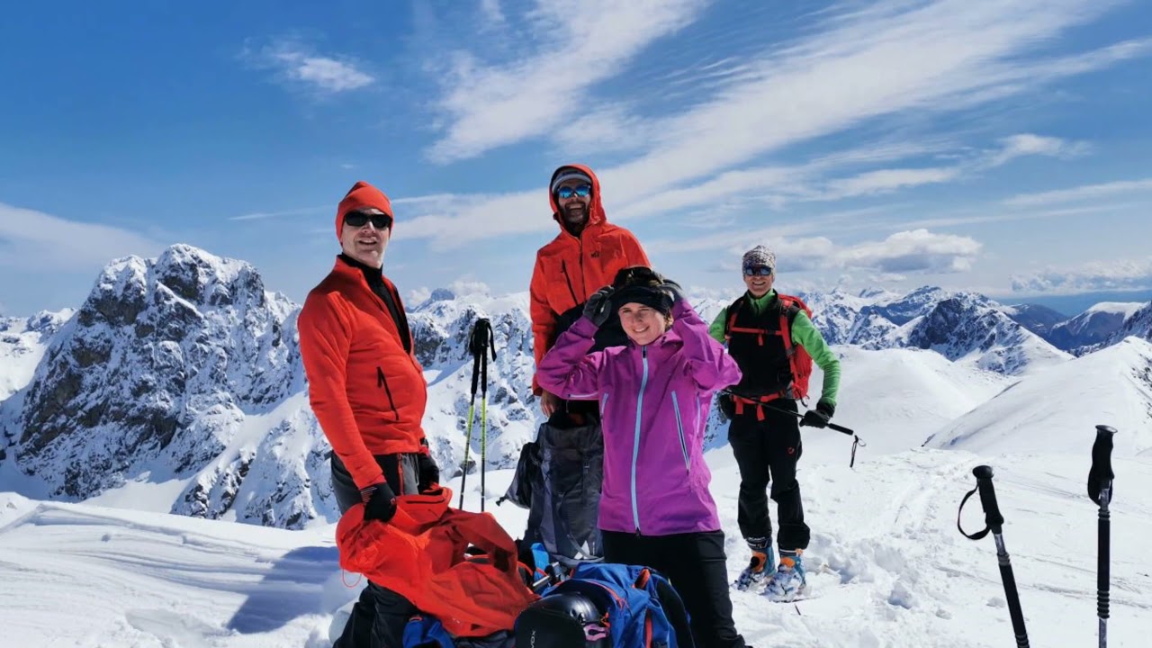 Ski de randonnée - Mercantour - Tête des Mourres