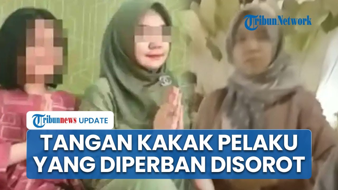 Tangan Terbalut Perban Putih, Gelagat Kakak Pelaku Pembunuhan Ibu di Medan Menjadi Sorotan