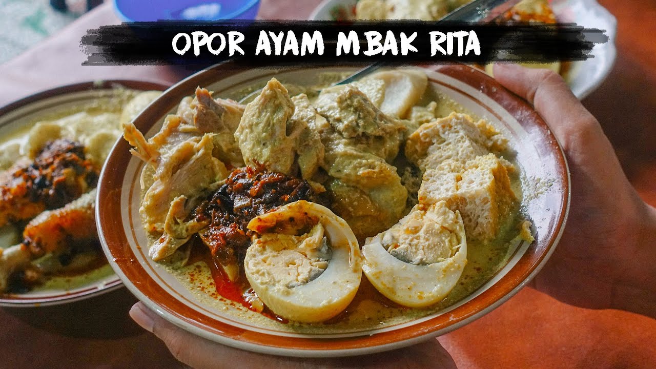 NAIK GAJAH KULINERAN BATANG OPOR AYAM MBAK RITA