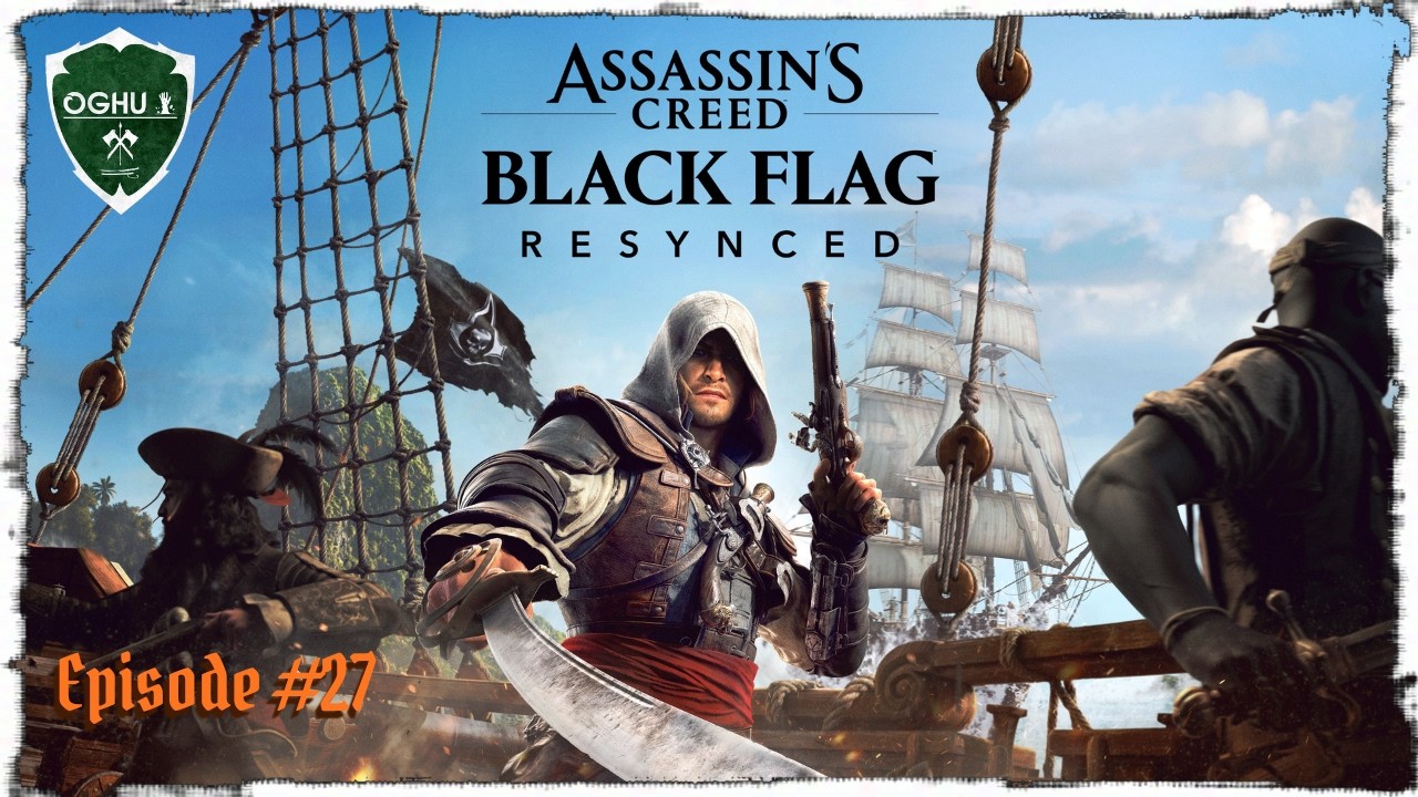 Охота на тамплиеров: Рона Динсмор | Assassin's Creed Black Flag Resynced #27