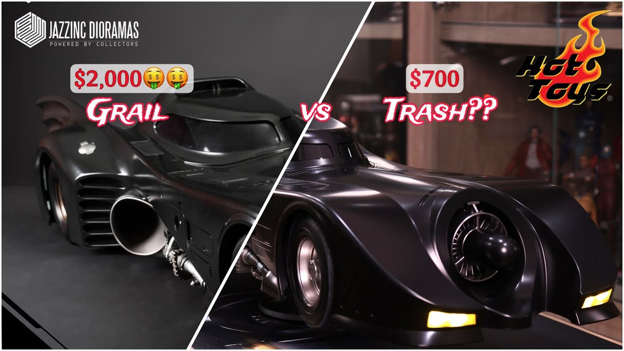 Hot Toys против Jazzinc: Бэтмобиль 2.0 1989 года! Грааль и мусор?!