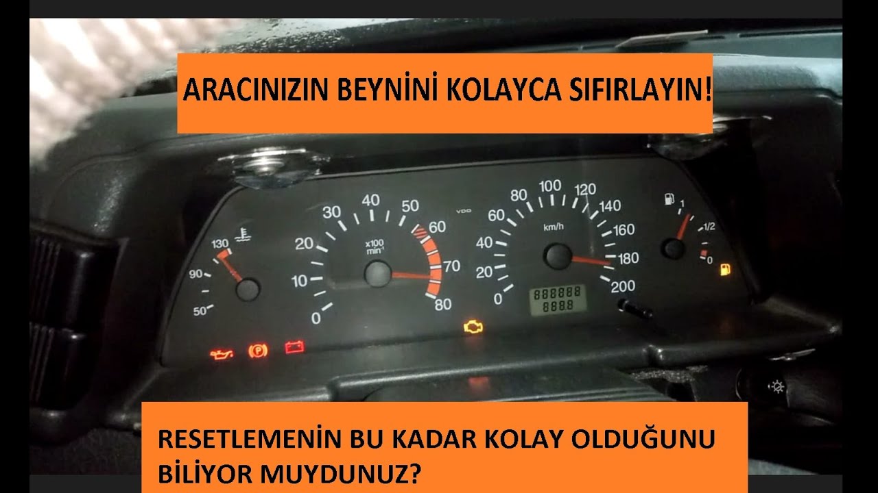 Gösterge kalibre ayarı ve Arıza sıfırlama nasıl yapılır. Tüm detaylar videomuzda.