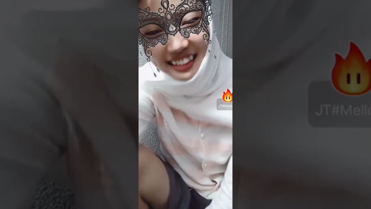 Amel live lepas hijab...😃