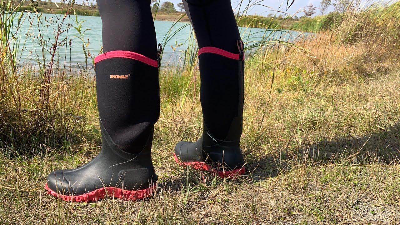 Why I Love These Women's Insulated Rubber Boots/Rain Boots #amazon #neoprene #shoes