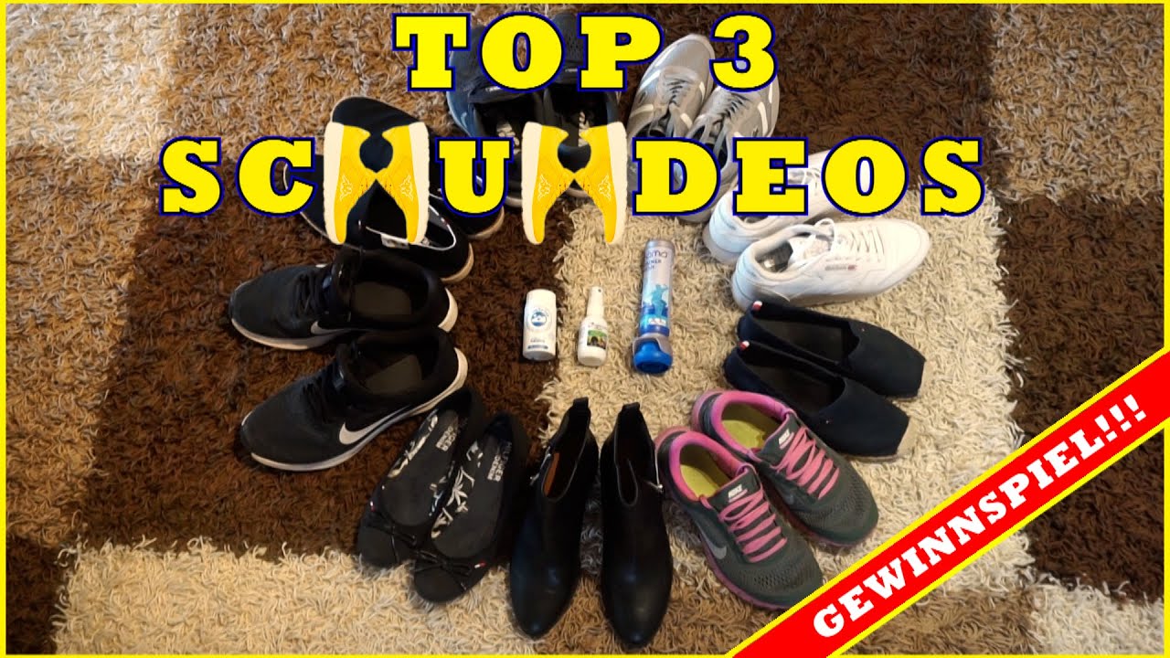 Schuhe Deos Test Top 3 👟 Hilfe gegen stinkende Schuhe / Schuhgeruch👠 - #Gewinnspiel