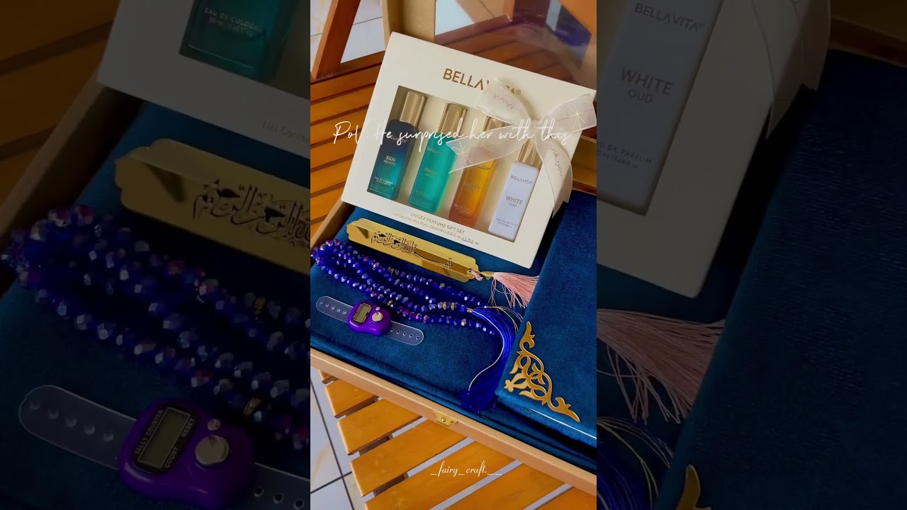 Perfect Islamic Gift for Your Loved One #giftbox #islamicgifts #annivesary #gifthamper