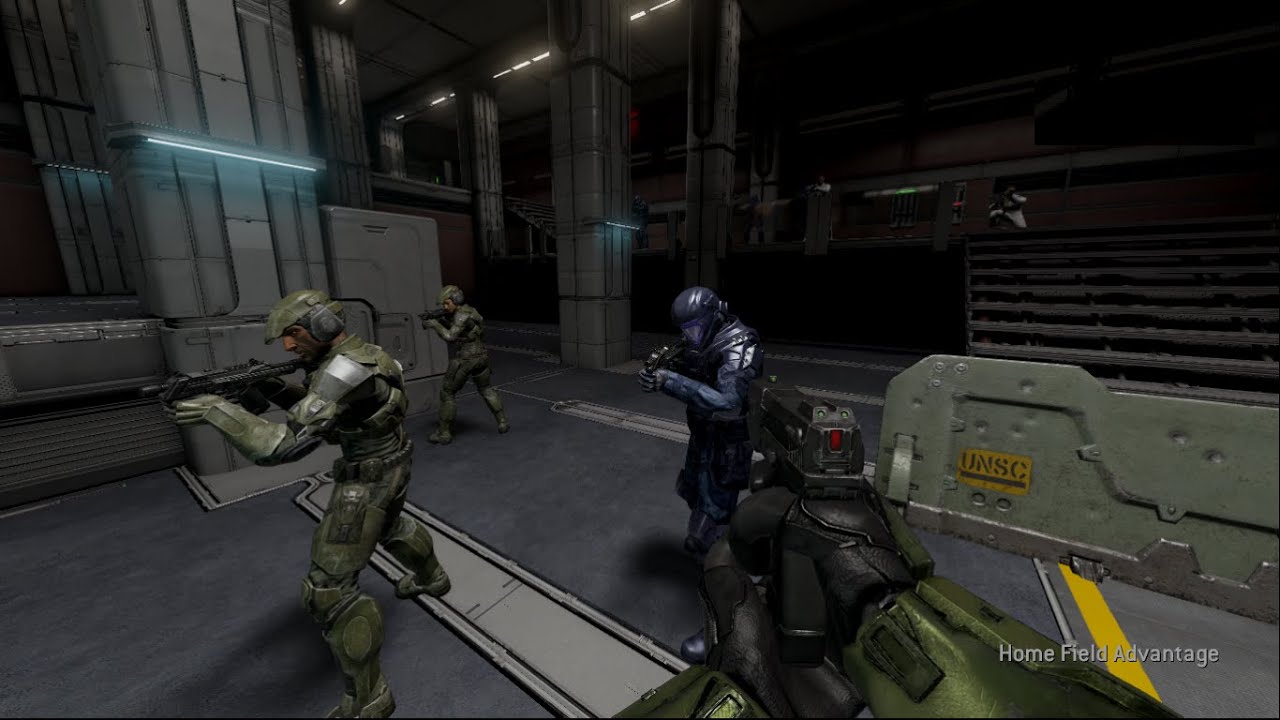 Cairo Station with More Marines and ODSTs | Halo 2 Anniversary Mod | Halo 2 Ultimate Campaign Tweaks