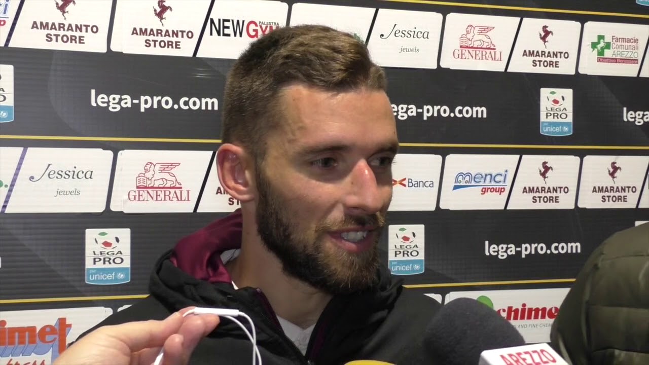 Arezzo-Pro Vercelli 3-1, intervista a Fabio Foglia