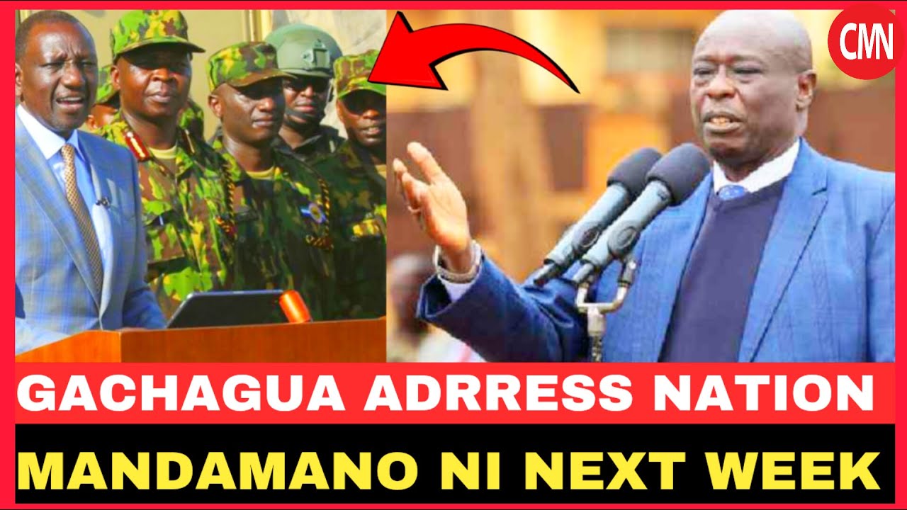 LIVE;GACHAGUA ADRRESING NATION OVER NEXT WEEK MANDAMANO