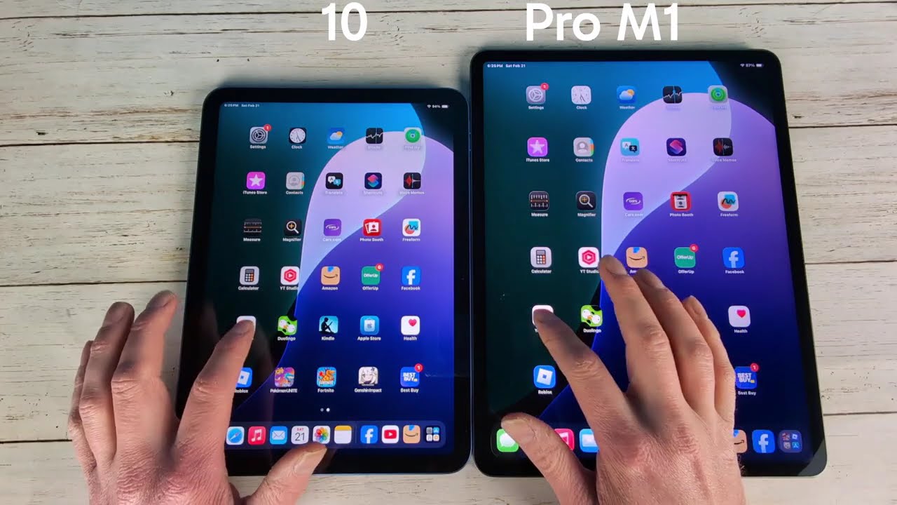 Ipad 10 Vs Ipad Pro M1 Speed Test Comparison 