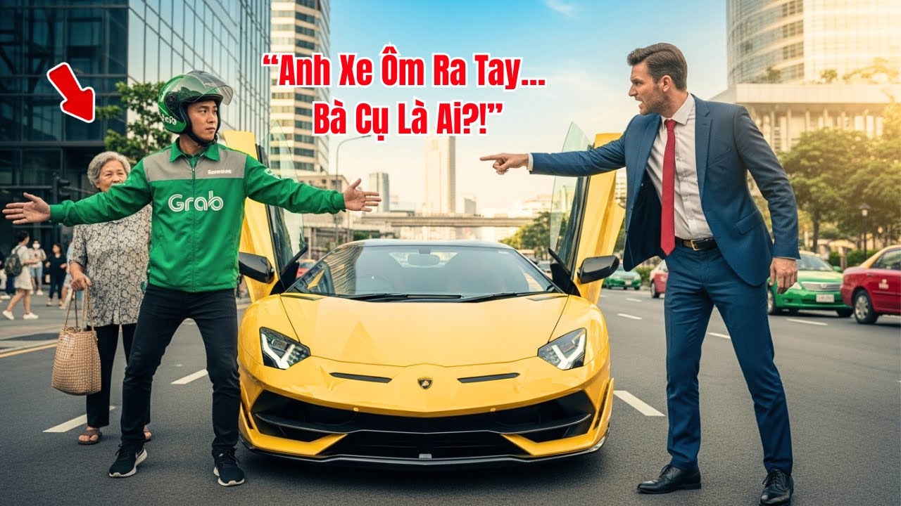 Thấy Bà Cụ Bán Vé Số Bị Bắt Nạt, Anh Xe Ôm Ra Tay — Không Ngờ Đó Là Mẹ Ruột Nữ Tỷ Phú....!