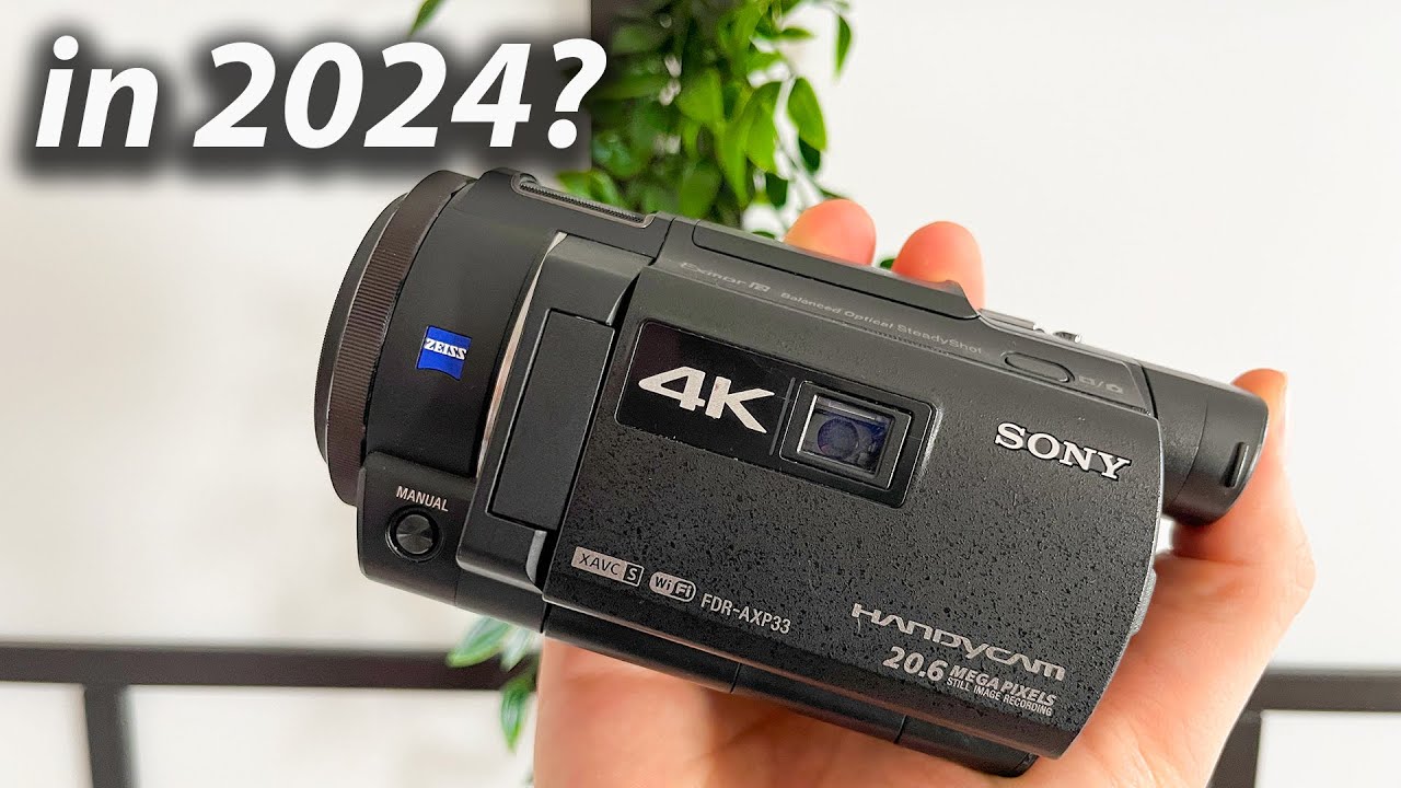 Sony FDR-AXP33 4k Camcorder review + test video footage in 2024