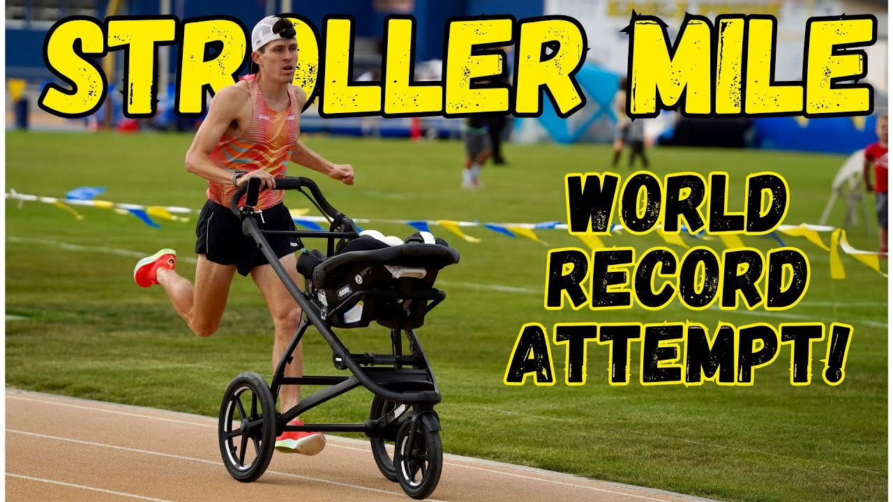 HOKA Aggies' Silas Frantz Shatters Stroller Mile World Record! (June 2025)