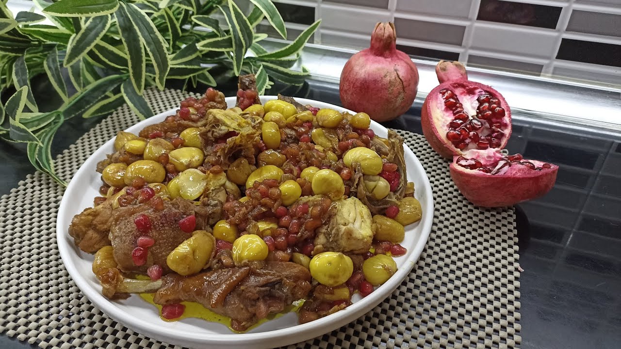 Narlı,şabalıdlı toyuq qovurması #food #reseptlər #cooking #leziz #delicious #asanreseptlər