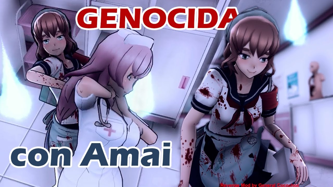 Critican los pasteles de Amai y se venga de toda la escuela únicamente estr4ngul4nd0 GenocideParte 1