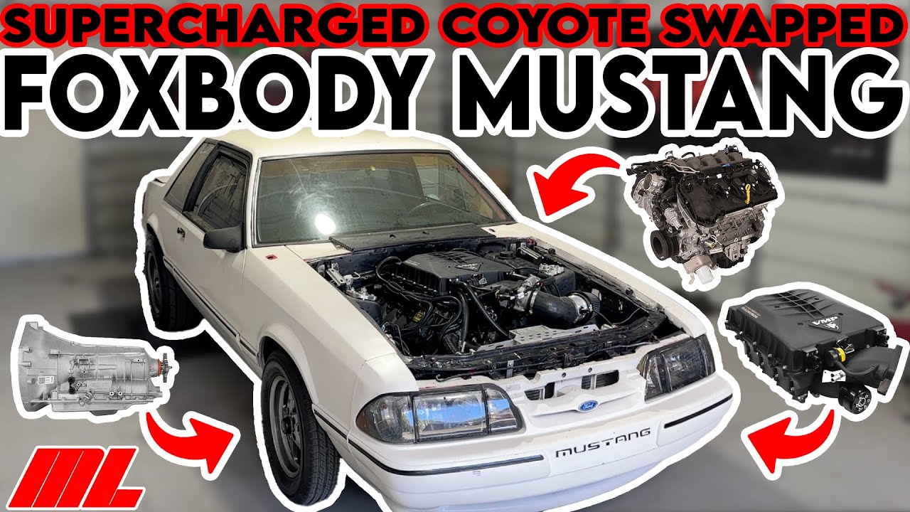 This SUPERCHARGED COYOTE SWAPPED FoxBody Is the Perfect Drag & Drive Car!