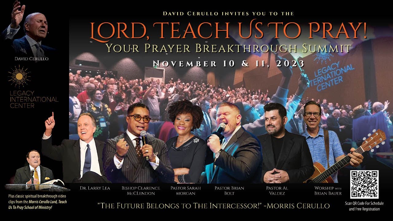 Dr. Larry Lea LIVE from the Lord, Teach Us to Pray Conference at Legacy!