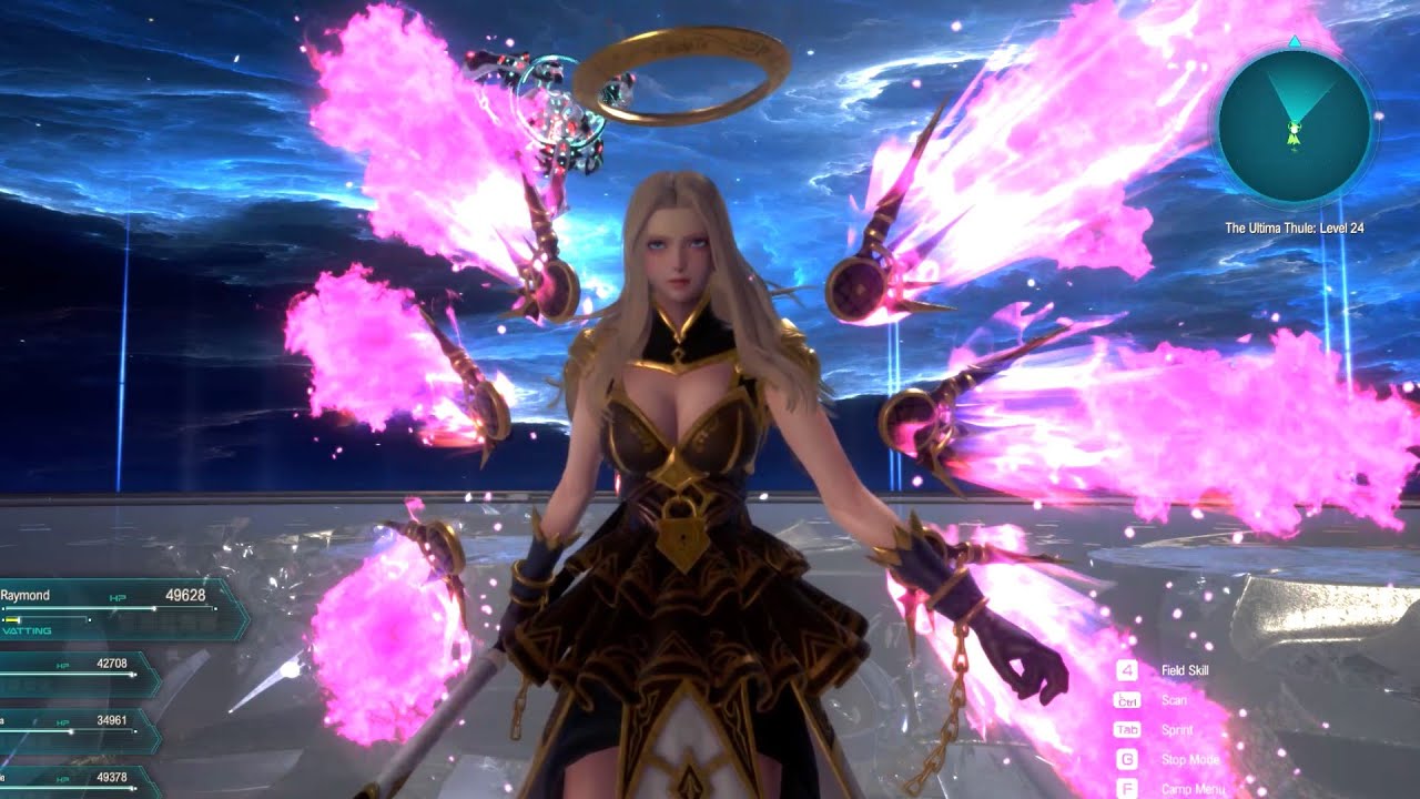 Star Ocean 6:  Destroy Ethereal Queen (6 Wings) with Max Level Characters