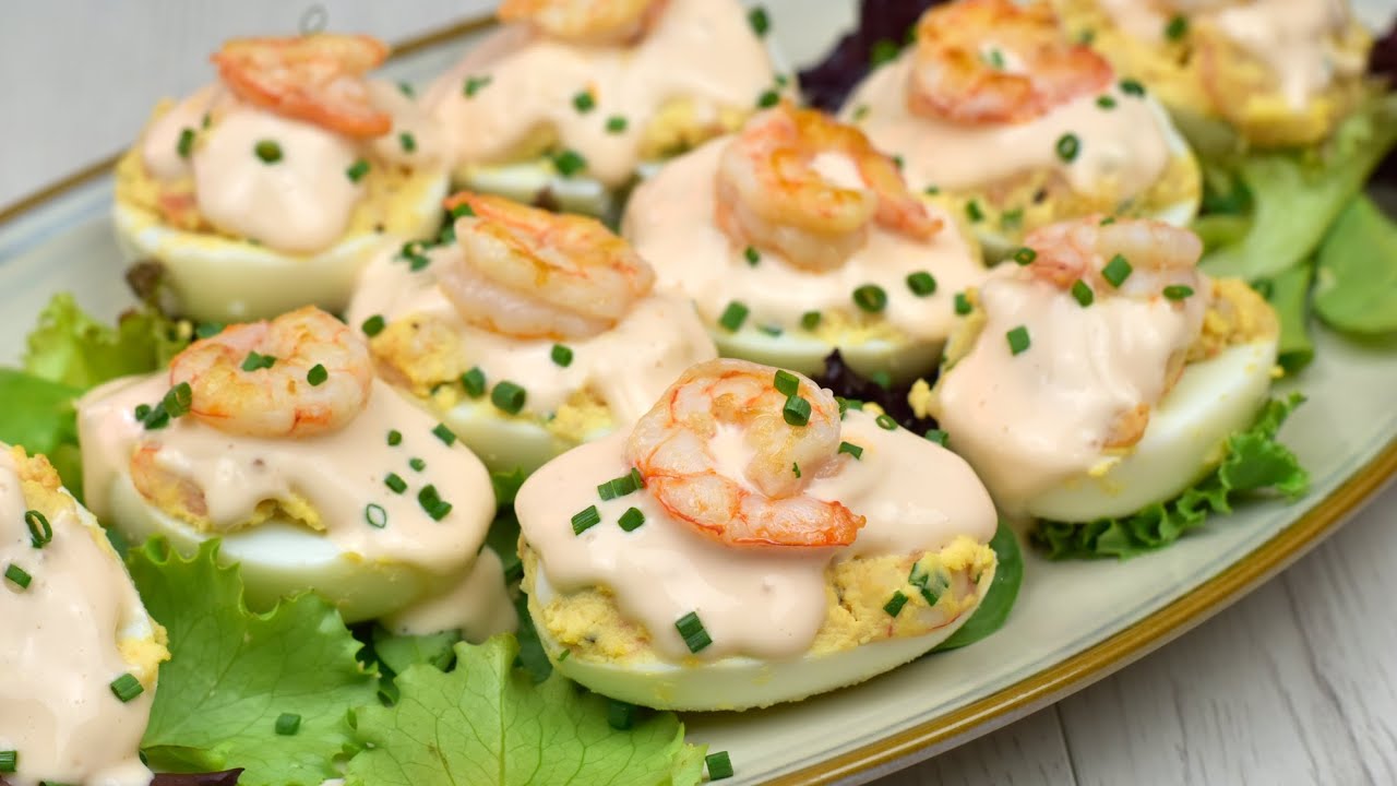 Estos huevos rellenos están ¡brutales!