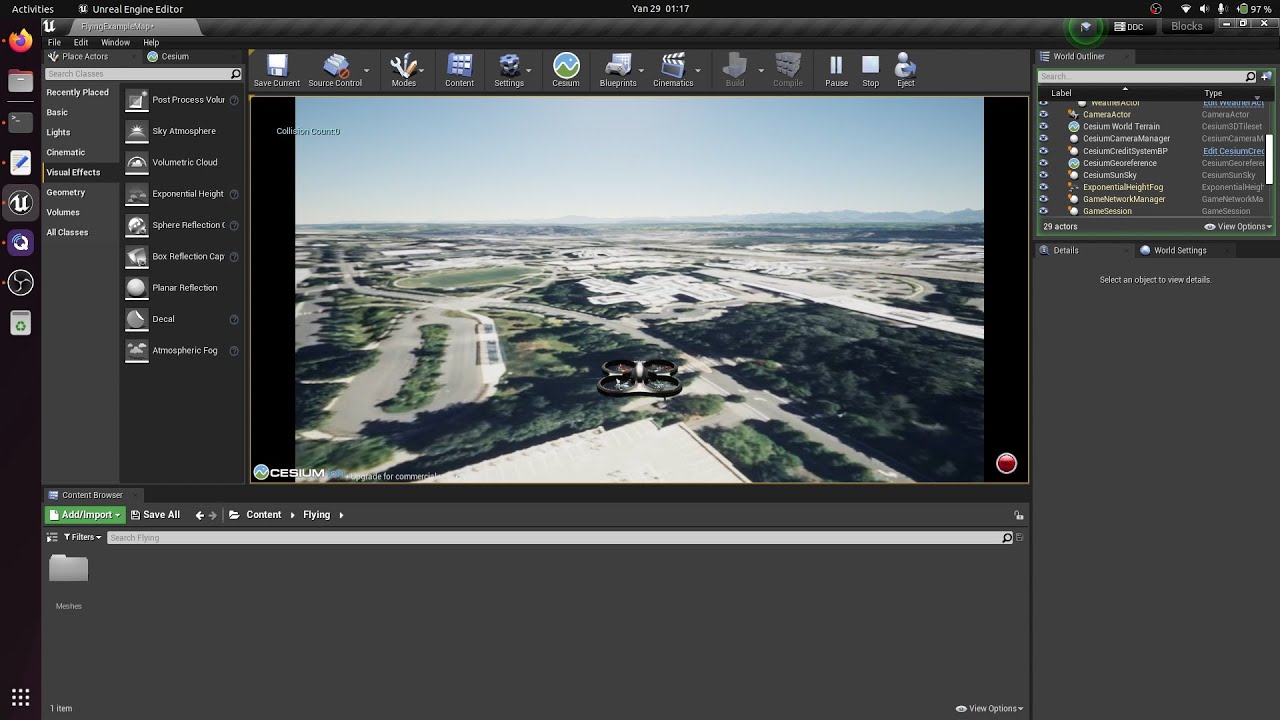 How to simulate a REAL-LIFE 3D drone using Unreal Engine (Ubuntu 22.04, AirSim, PX4, QGroundControl)