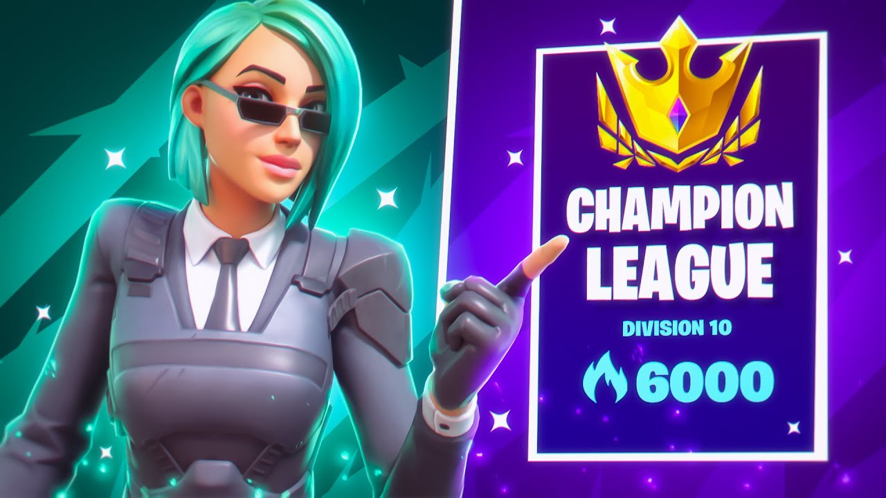 HOW TO GET CHAMPS DIVISION IN FORTNITE ARENA IN SEASON 6