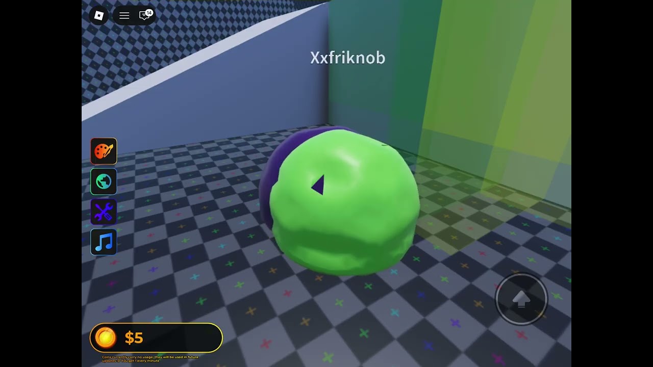 Roblox Slime Game.