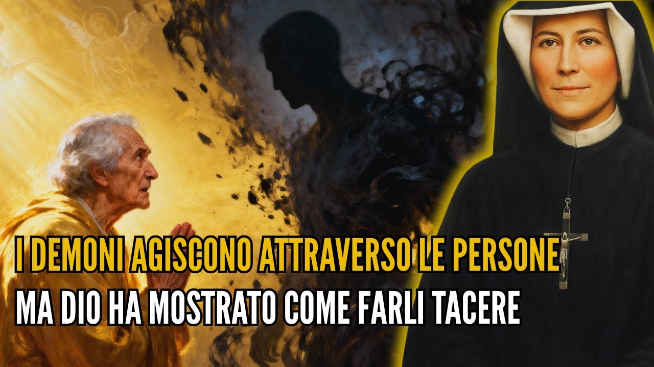 Santa Faustina rivela: Come far tacere i demoni nelle persone — insegnamento di Dio